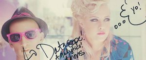 Autograph by Jessie from Jesse and the Toy Boys 